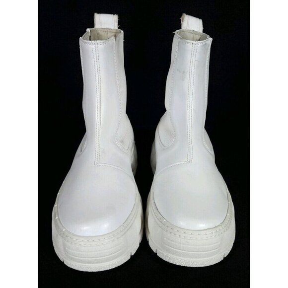 Viron 1997 Chelsea Boots Size 37 US 6 Womens White - Picture 4 of 16